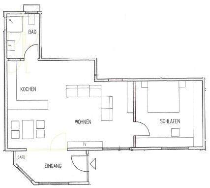 Erdgeschoßwohnung Herscheid - 2 Zimmer, 66 m&sup2;, 430&euro; | Angebot:25256996