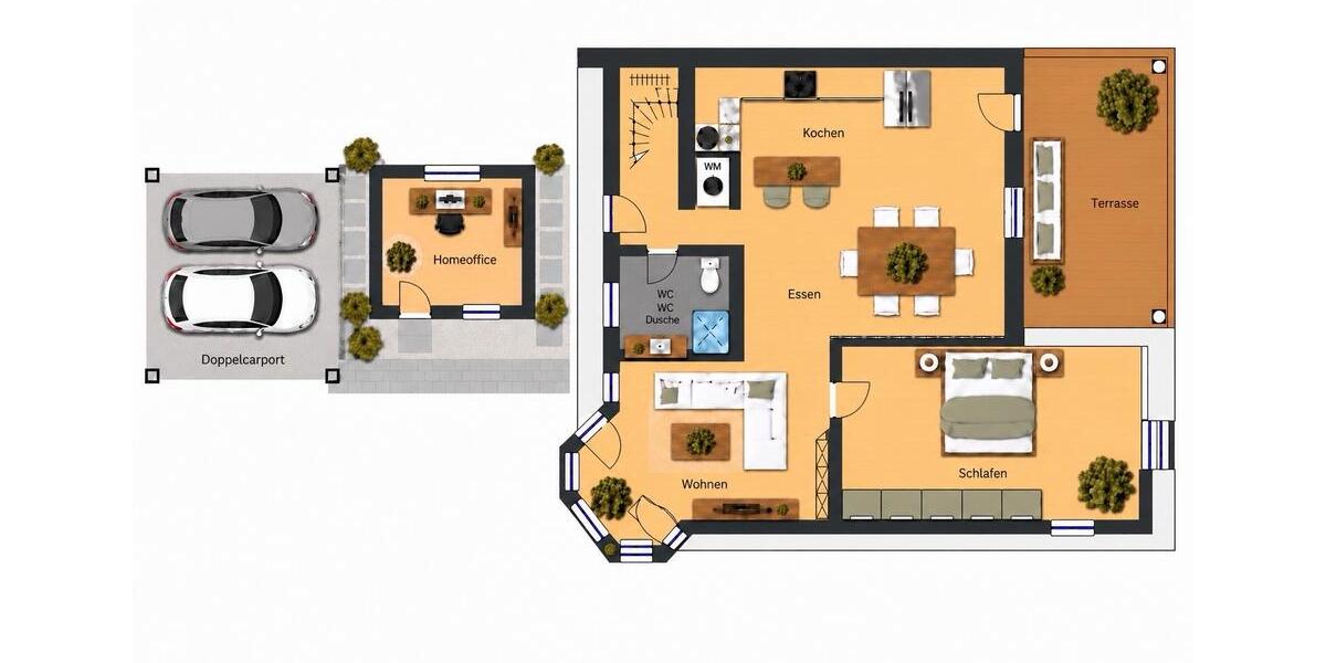 Einfamilienhaus Morsbach - 5 Zimmer, 93 m&sup2;, 1.490&euro; | Angebot:27615806