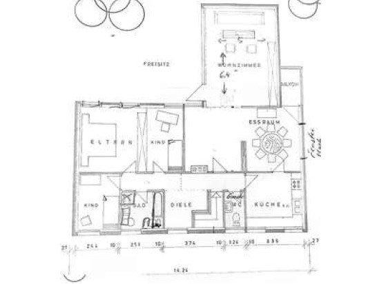 Einfamilienhaus Freudenberg - 7 Zimmer, 137 m&sup2;, 1.400&euro; | Angebot:27615046