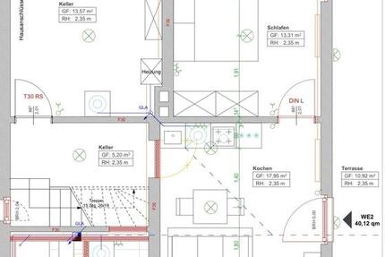 Wohnung Engelskirchen - 2 Zimmer, 40 m&sup2;, 590&euro; | Angebot:25825841