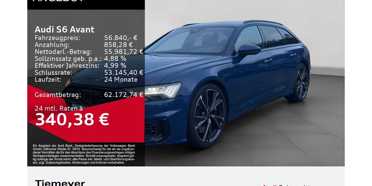 Audi S6 10.768 km 55.980 &euro; Lüdenscheid 58511