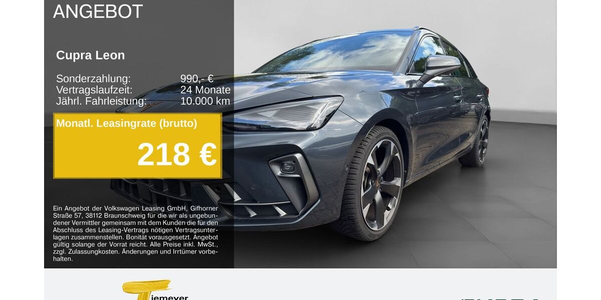 Cupra Leon 24.465 km 28.970 &euro; Werdohl 58791