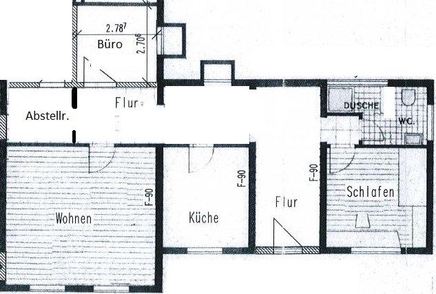 Erdgeschoßwohnung Much - 2.5 Zimmer, 92 m&sup2;, 800&euro; | Angebot:27611992