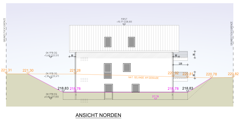 Provisionsfrei* Grundstück mit Fernblick für ihr Haus oder unser bereits geplantes 3 Parteienhaus mit 300qm - Grundstück Wiehl Wiehlsiefen | Angebot:27413078