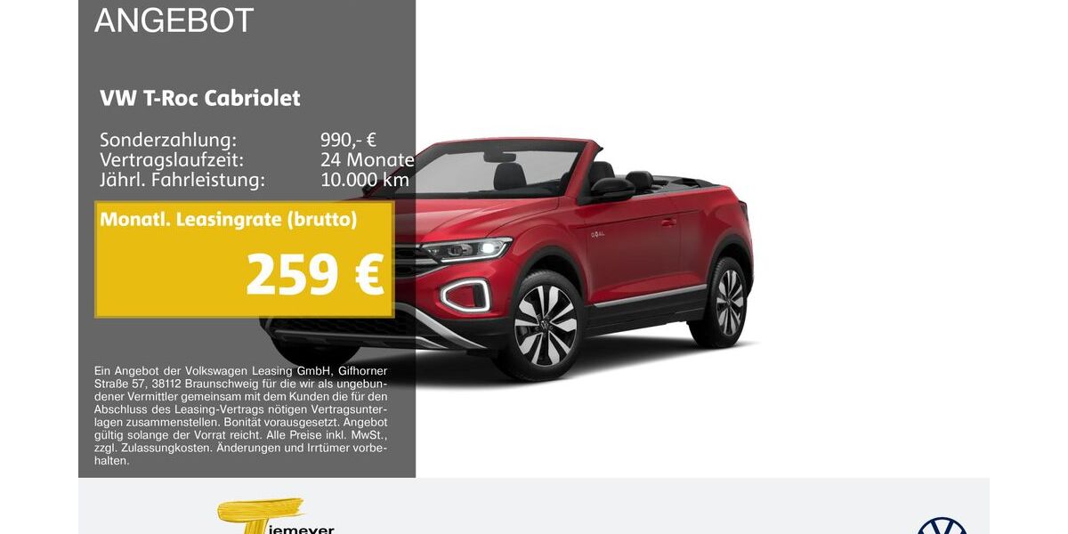 VW T-Roc 21.809 km 24.950 &euro; Lüdenscheid 58507