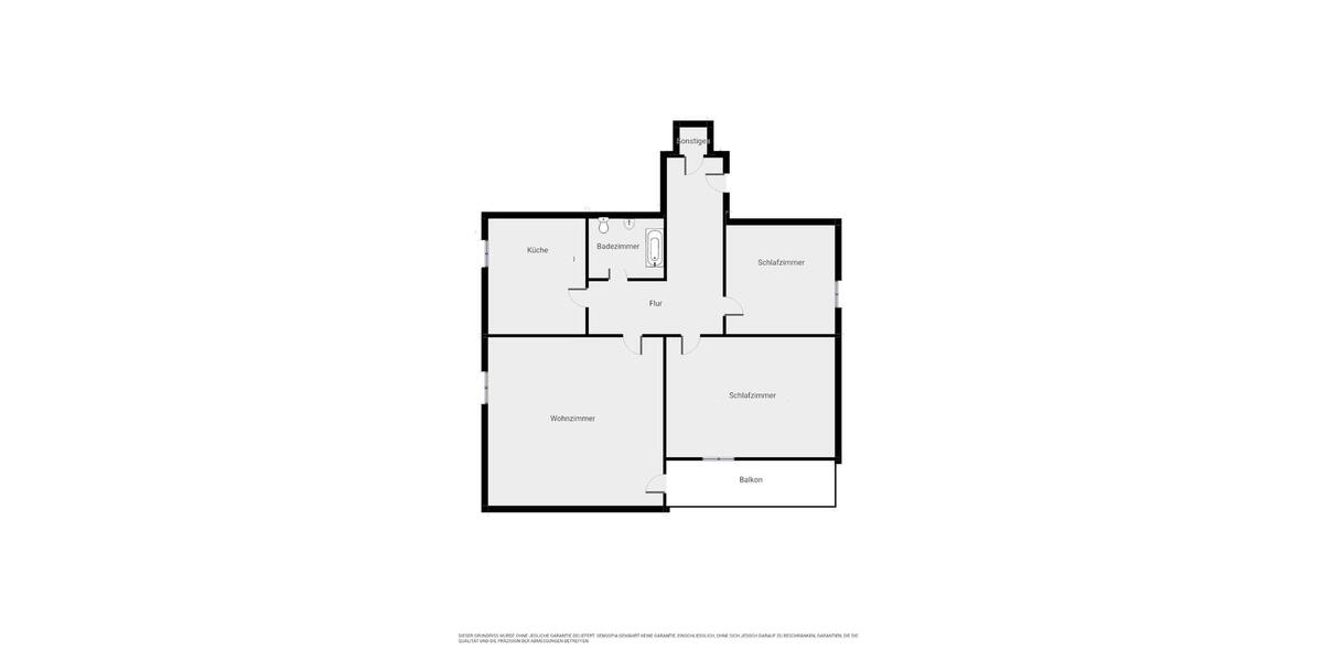 Etagenwohnung Werdohl - 3 Zimmer, 71 m&sup2;, 355&euro; | Angebot:24298840