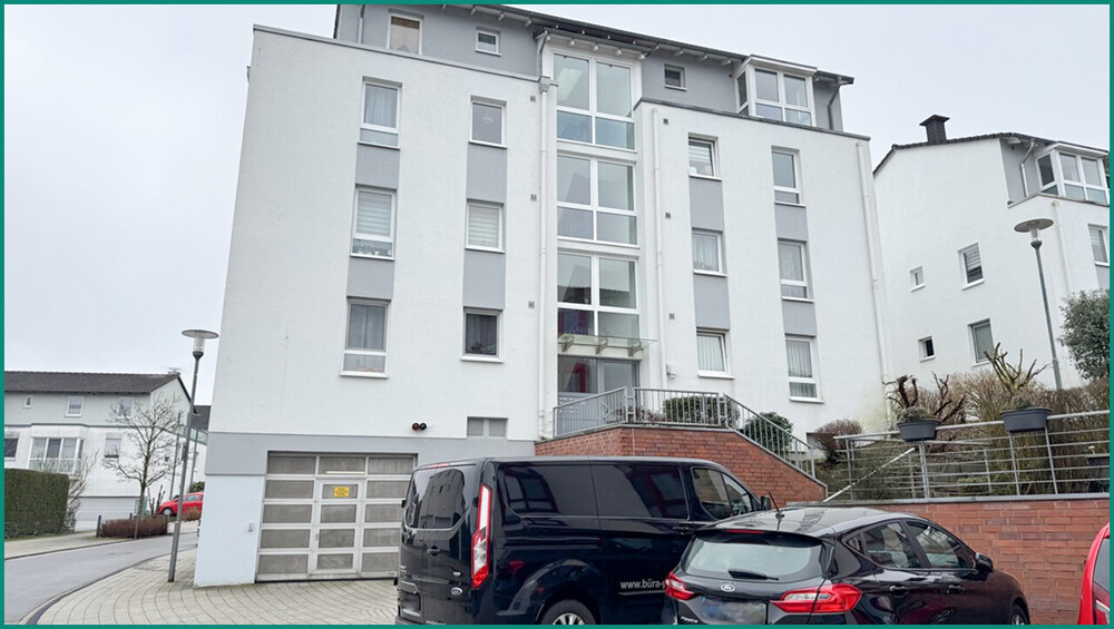 MODERNE EIGENTUMSWOHNUNG MIT TERRASSE, GARTEN U. STELLPLATZ AM STADTZENTRUM VON RADEVORMWALD, PROVIS - Erdgeschoßwohnung Radevormwald | Angebot:25961829