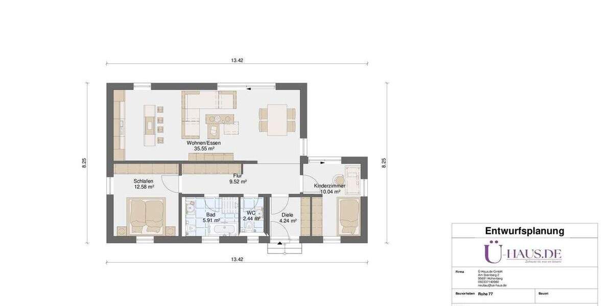 Bungalow Bergneustadt - 3 Zimmer, 80 m&sup2;, 250.000&euro; | Angebot:25727794