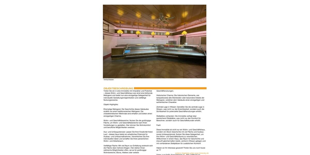 Einfamilienhaus Wissen - 270.000&euro; | Angebot:25546861