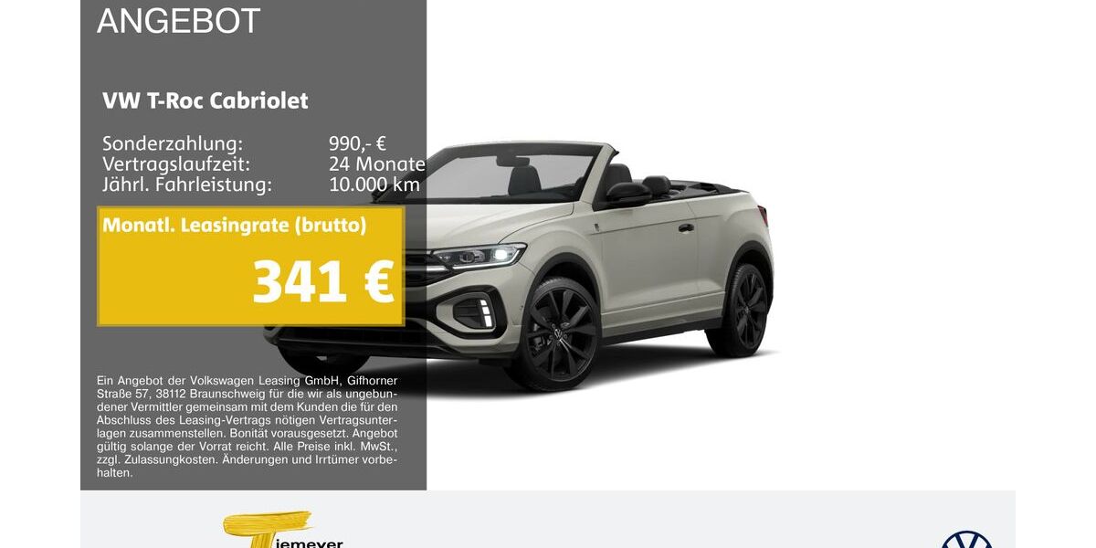VW T-Roc 9.467 km 36.850 &euro; Lüdenscheid 58507