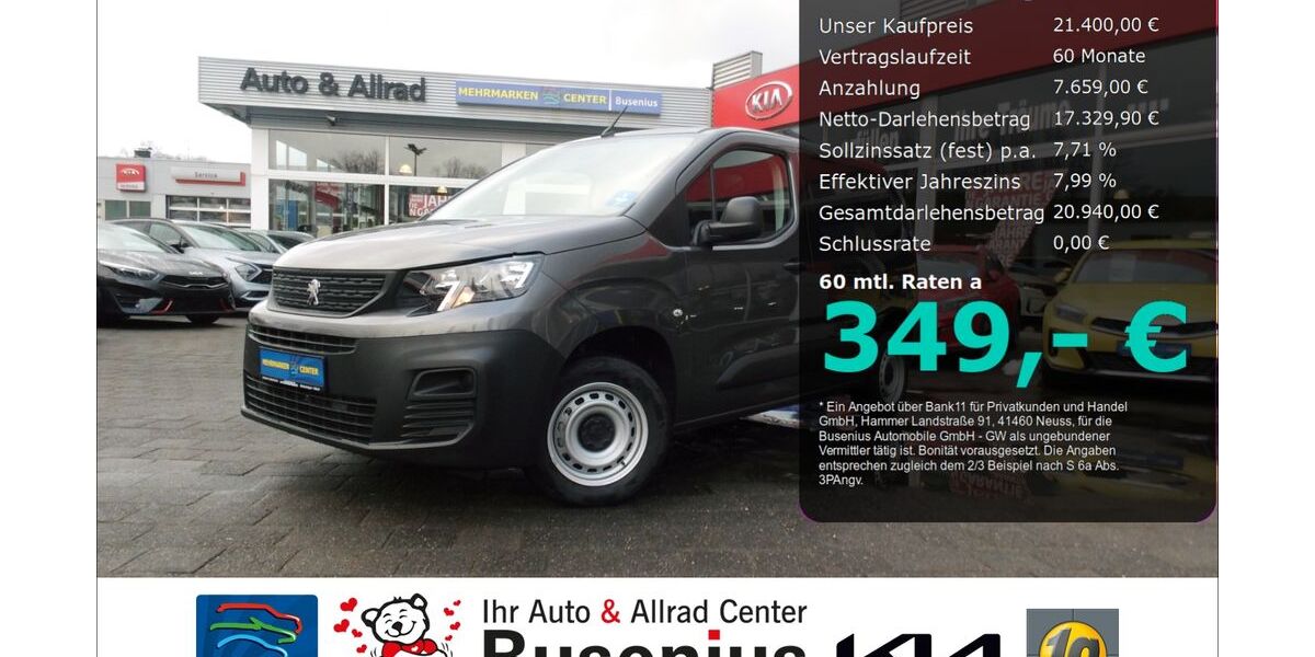 Peugeot Partner 30.000 km 21.400 &euro; Meinerzhagen 58540