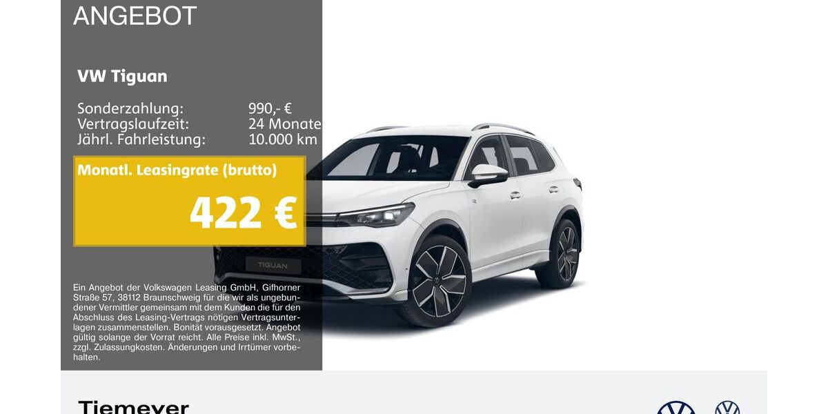 VW Tiguan 21.257 km 43.220 &euro; Plettenberg 58840