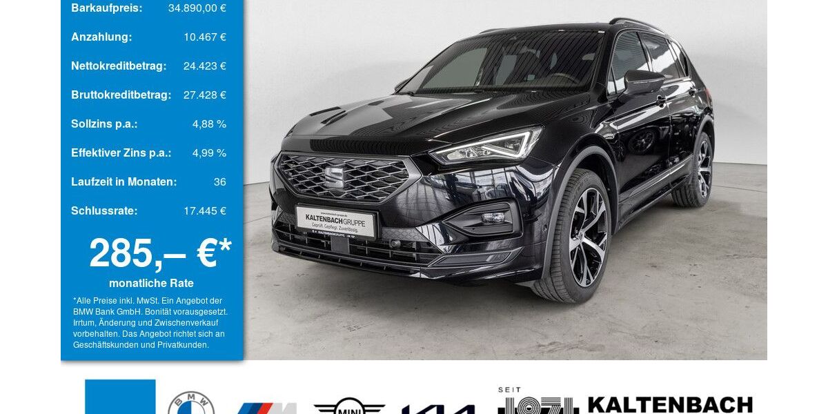 Seat Tarraco 29.447 km 34.390 &euro; Meinerzhagen 58540