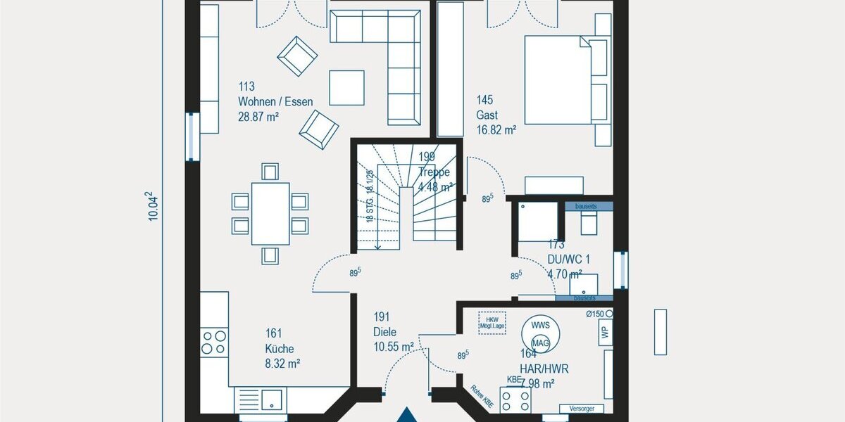 Individuelles Einfamilienhaus in Much - Flexibel geplant für Ihr perfektes Zuhause - Einfamilienhaus Much | Angebot:27473653