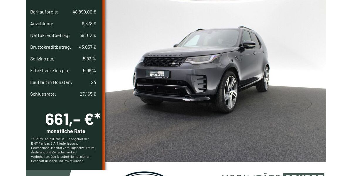 Land Rover Discovery 73.829 km 48.390 &euro; Engelskirchen 51766