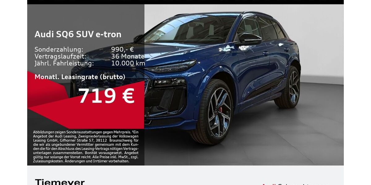 Audi SQ6 e-tron 3.772 km 72.340 &euro; Plettenberg 58840