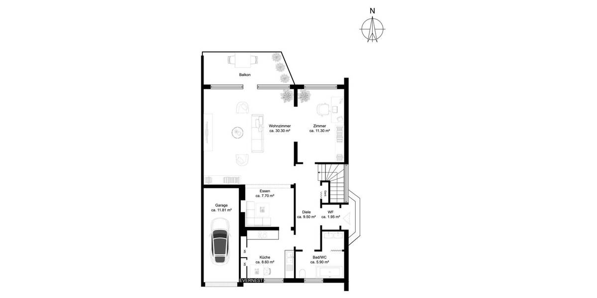 Doppelhaushälfte Kürten Waldmühle - 7 Zimmer, 157 m&sup2;, 559.000&euro; | Angebot:25686441
