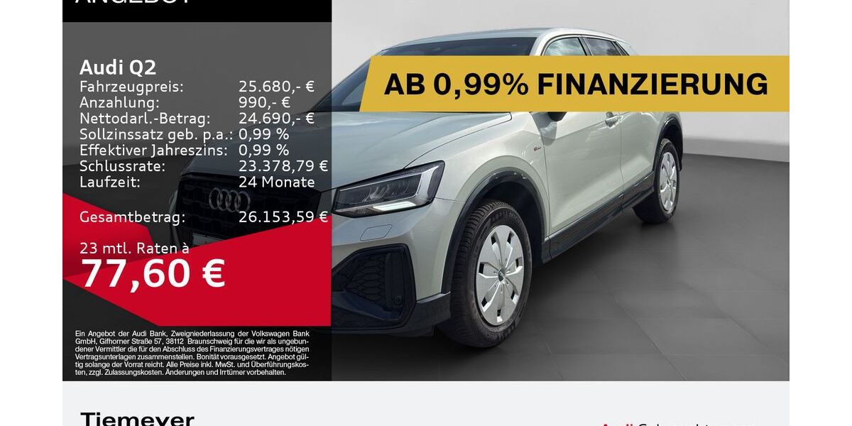 Audi Q2 8.211 km 21.960 &euro; Lüdenscheid 58511