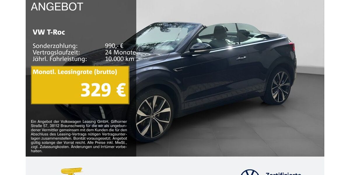 VW T-Roc 8.509 km 34.870 &euro; Plettenberg 58840