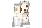 Dachgeschoßwohnung Olpe - 3 Zimmer, 67 m&sup2;, 700&euro; | Angebot:27592746