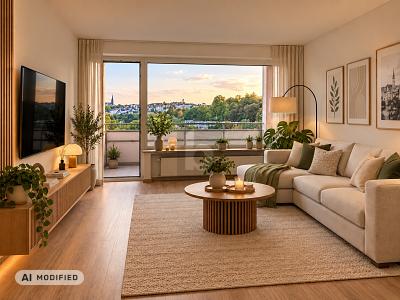 MODERNES WOHNEN MIT WEITBLICK UND VIEL RAUM - Etagenwohnung Lüdenscheid Othlinghausen | Angebot:27506164