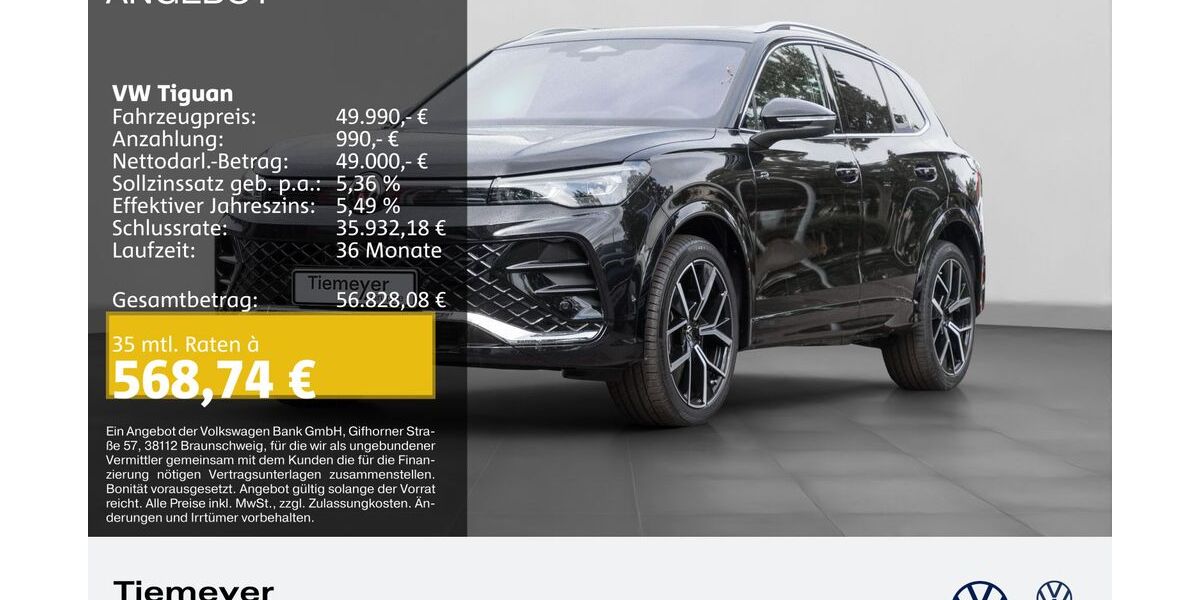 VW Tiguan 9.999 km 49.490 &euro; Plettenberg 58840