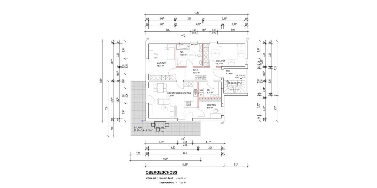 Provisionsfrei* Ihr Neubau 3 Familienhaus mit 300qm selbst nutzen oder (teil-)vermieten und hohe Abschreibung bis 10% als Steuervorteil nutzen! - Zweifamilienhaus Wiehl Wiehlsiefen | Angebot:26594411