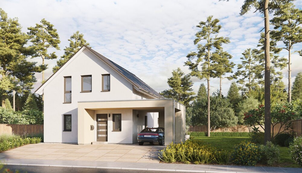 Individuelle Wohnträume verwirklichen - Flexibel geplante Fertighäuser von allkauf - Einfamilienhaus Lüdenscheid Augustenthal | Angebot:27524177