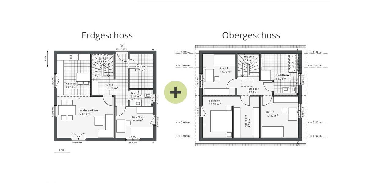 Einfamilienhaus Marienheide - 5 Zimmer, 136 m&sup2;, 2.255&euro; | Angebot:25236484