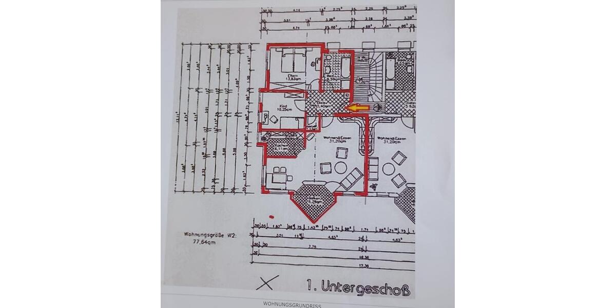 Etagenwohnung Olpe - 3 Zimmer, 78 m&sup2;, 890&euro; | Angebot:27586655