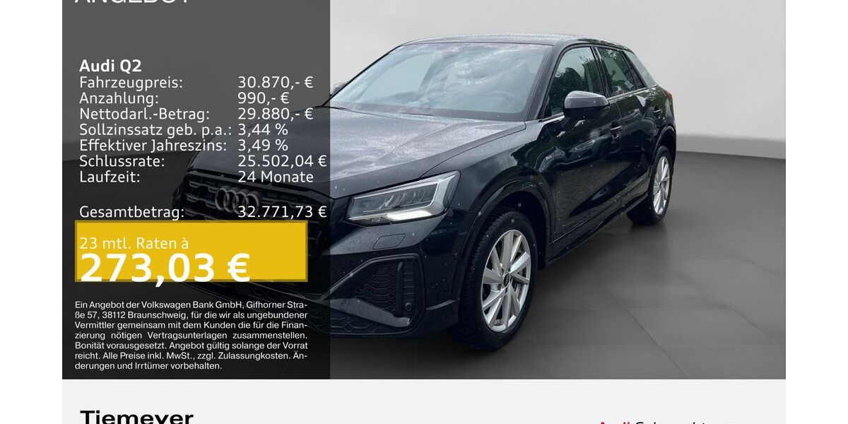 Audi Q2 17.482 km 30.490 &euro; Lüdenscheid 58511
