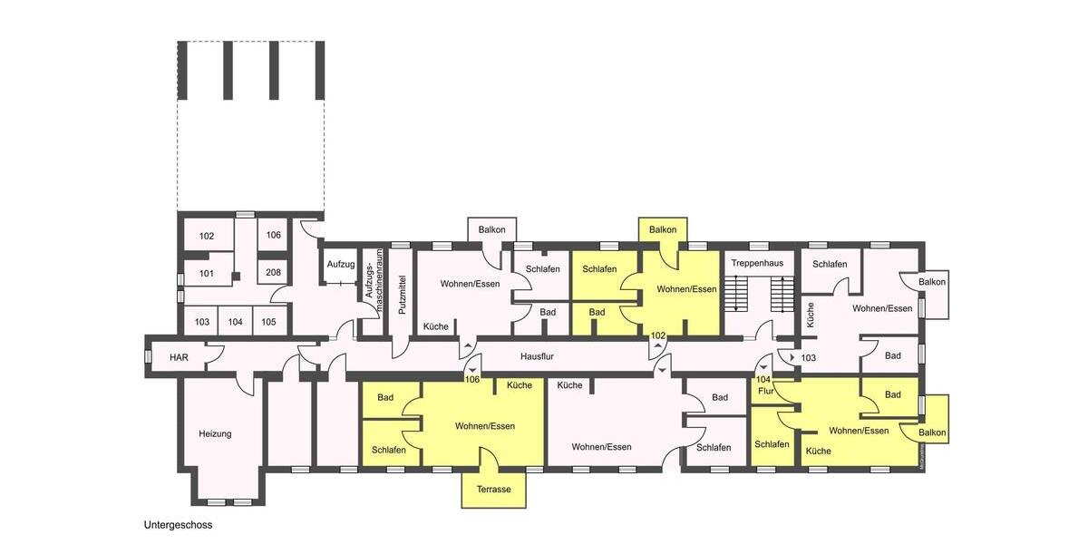 Etagenwohnung Wissen - 2 Zimmer, 60 m&sup2;, 550&euro; | Angebot:25378757