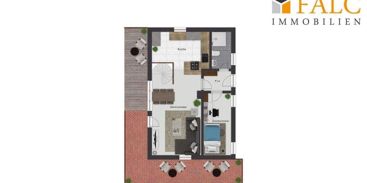 Einfamilienhaus Neunkirchen-Seelscheid Hasenbach - 3 Zimmer, 100 m&sup2;, 329.000&euro; | Angebot:25678122