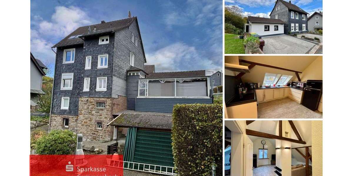 Einfamilienhaus Gummersbach Berstig Süd - 6 Zimmer, 168 m&sup2;, 435.000&euro; | Angebot:23283680