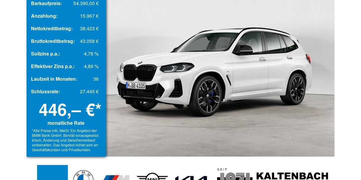 BMW X3 61.523 km 53.890 &euro; Olpe 57462