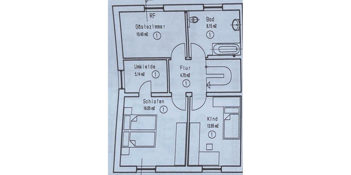 Etagenwohnung Nümbrecht - 4 Zimmer, 115 m&sup2;, 1.300&euro; | Angebot:27564390
