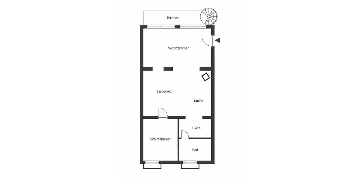 Etagenwohnung Neunkirchen-Seelscheid Seelscheid - 2 Zimmer, 70 m&sup2;, 750&euro; | Angebot:27547774
