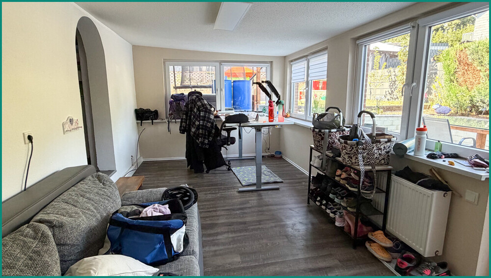 5 ZIMMER-EIGENTUMSWOHNUNG MIT GARAGE, WINTERGARTEN & GARTENNUTZUNG AM ZENTRUM VON RADEVORMWALD, PROV - Erdgeschoßwohnung Radevormwald | Angebot:27302540
