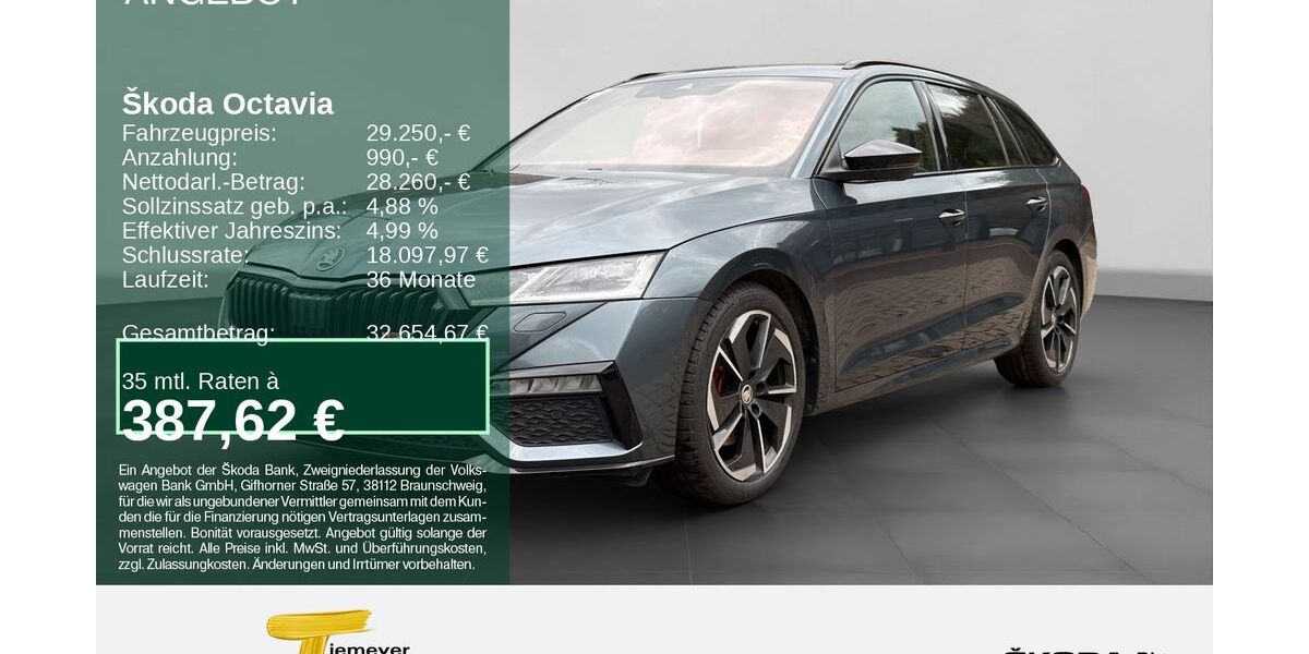 Skoda Octavia 71.176 km 29.370 &euro; Werdohl 58791