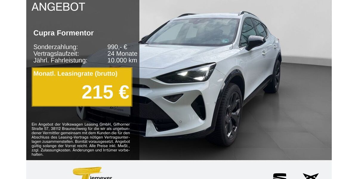 Cupra Formentor 26.813 km 32.290 &euro; Lüdenscheid 58513