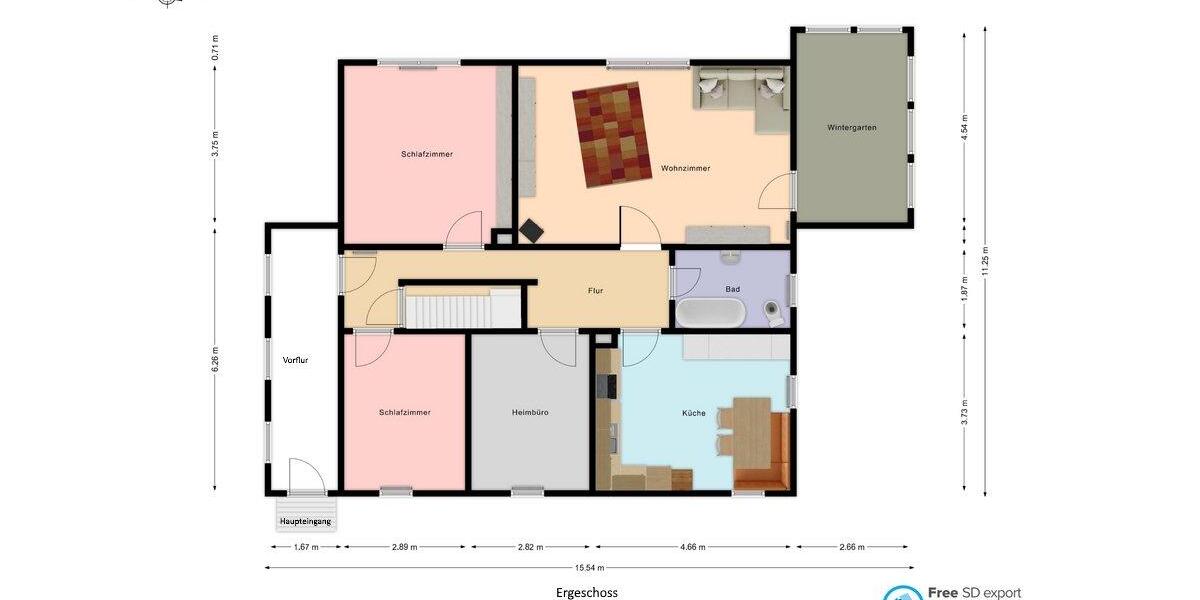 Einfamilienhaus Eitorf - 7 Zimmer, 130 m&sup2;, 375.000&euro; | Angebot:26074610