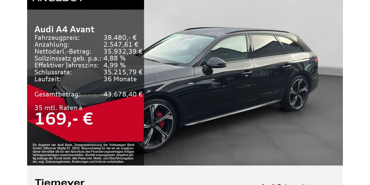 Audi A4 26.576 km 38.480 &euro; Plettenberg 58840