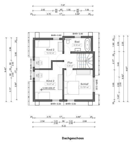 Einfamilienhaus Gummersbach Berstig Süd - 4 Zimmer, 130 m&sup2;, 1.490&euro; | Angebot:26211220