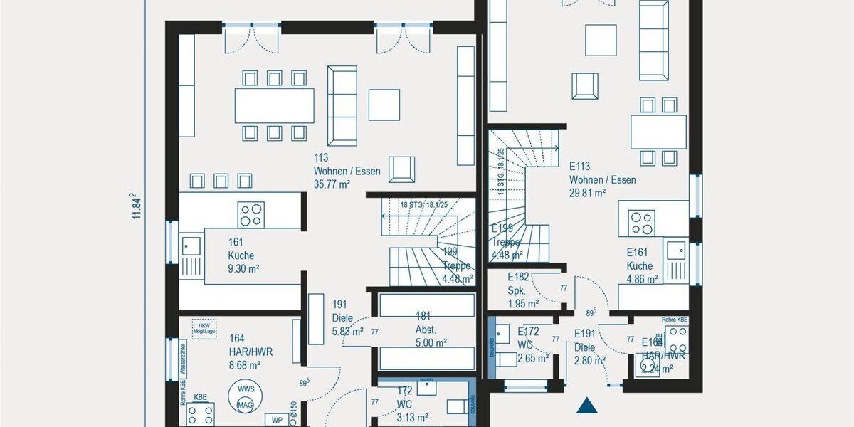 Individuelles Mehrfamilienhaus in Much - Flexibel gestaltet und sicher gebaut - Mehrfamilienhaus, Wohnhaus Much | Angebot:27473654