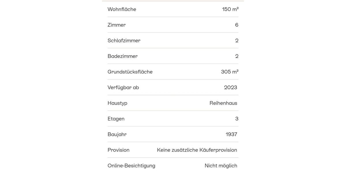 Reihenhaus Wiehl - 6 Zimmer, 150 m&sup2;, 140.000&euro; | Angebot:26889272