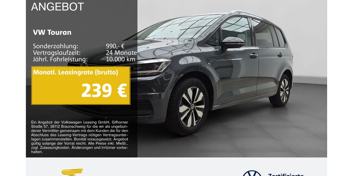 VW Touran 26.793 km 32.590 &euro; Lüdenscheid 58507