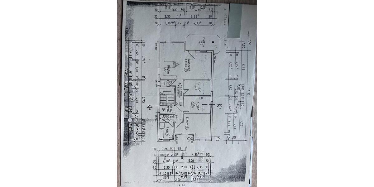 Etagenwohnung Radevormwald - 4 Zimmer, 101 m&sup2;, 254.000&euro; | Angebot:27196429