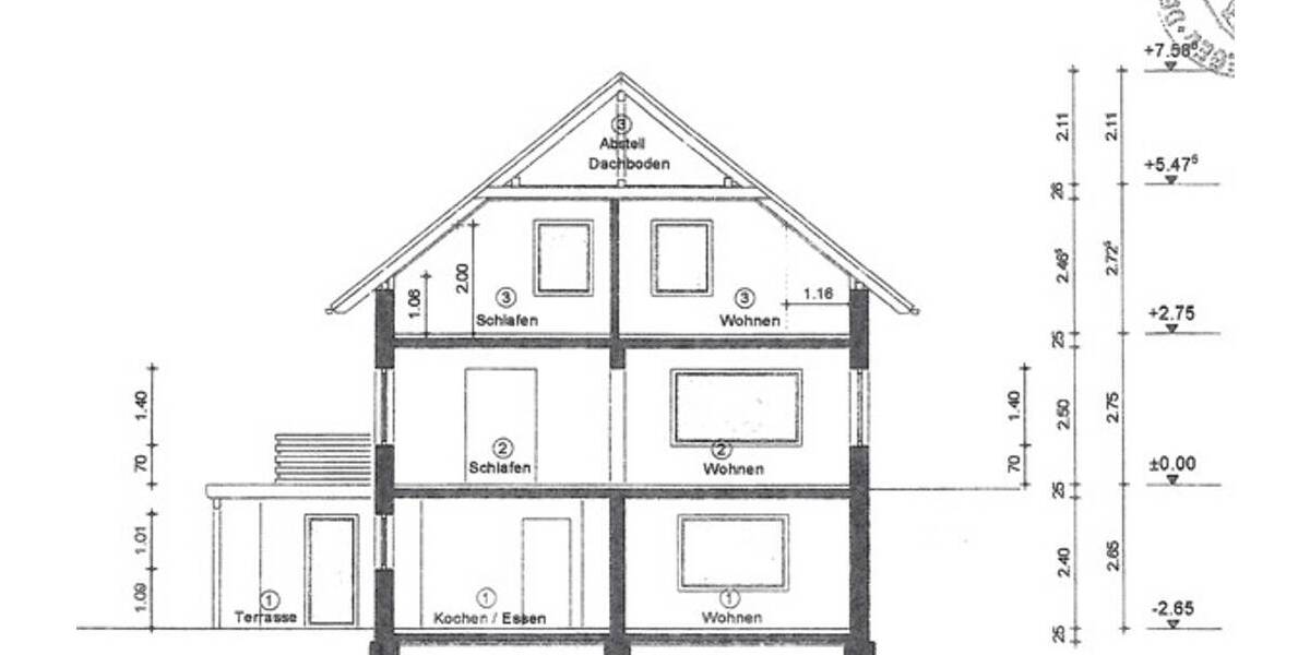 Etagenwohnung Eitorf - 3 Zimmer, 97 m&sup2;, 140.000&euro; | Angebot:26204803