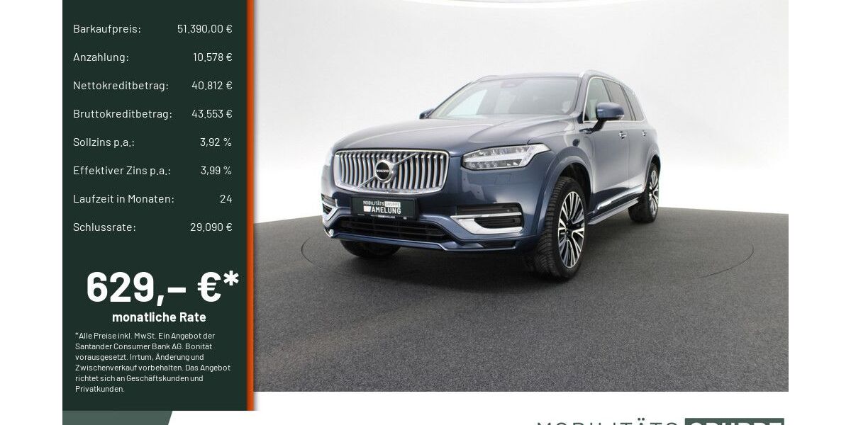 Volvo XC90 61.705 km 50.890 &euro; Engelskirchen 51766