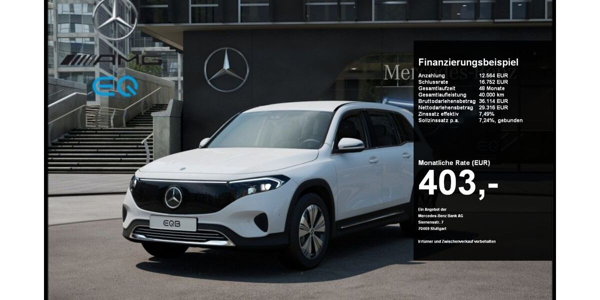 Mercedes-Benz EQB 21.685 km 41.440 &euro; Waldbröl 51545